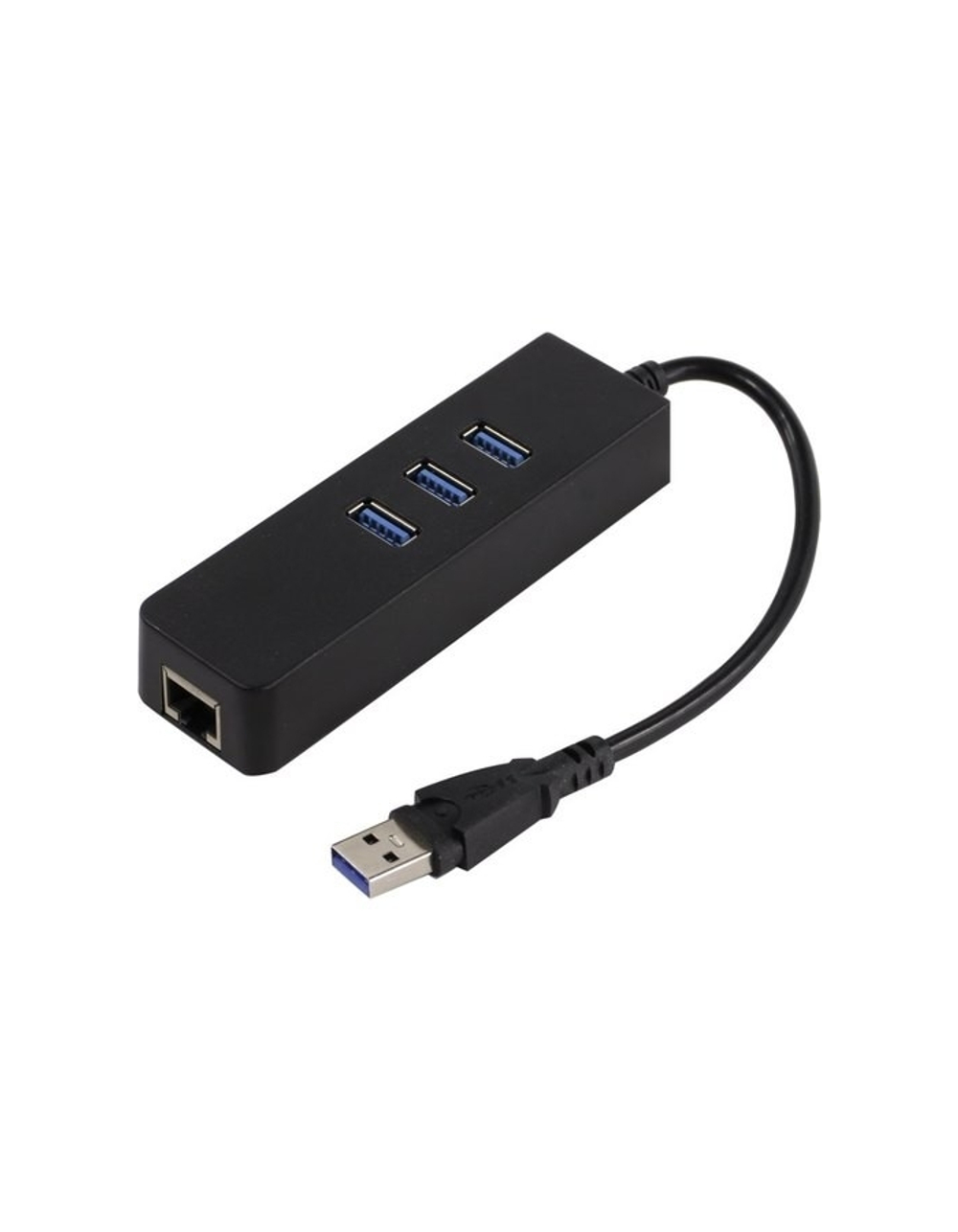 KS-is KS-405 адаптер с USB хабом USB 3.0 RJ45 LAN Gigabit