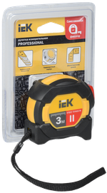 Рулетка измерительная PROFESSIONAL 3м IEK