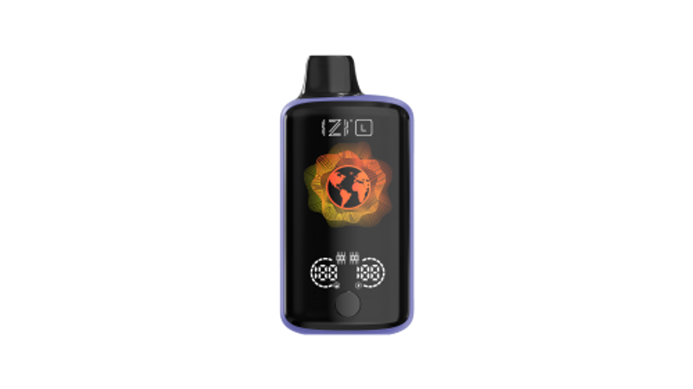 Одноразовая электронная сигарета IZI Model L - Черника Малина Лимонад (25000 затяжек) Одноразовая электронная сигарета IZI Model L - Черника Малина Лимонад (25000 затяжек)