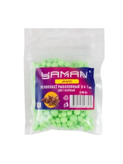 Пенопласт рыболовный d 4-7 мм