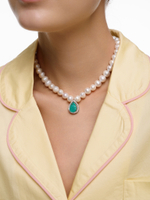 Колье "Constance Pearl" Green