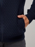 Кардиган на молнии с карманами