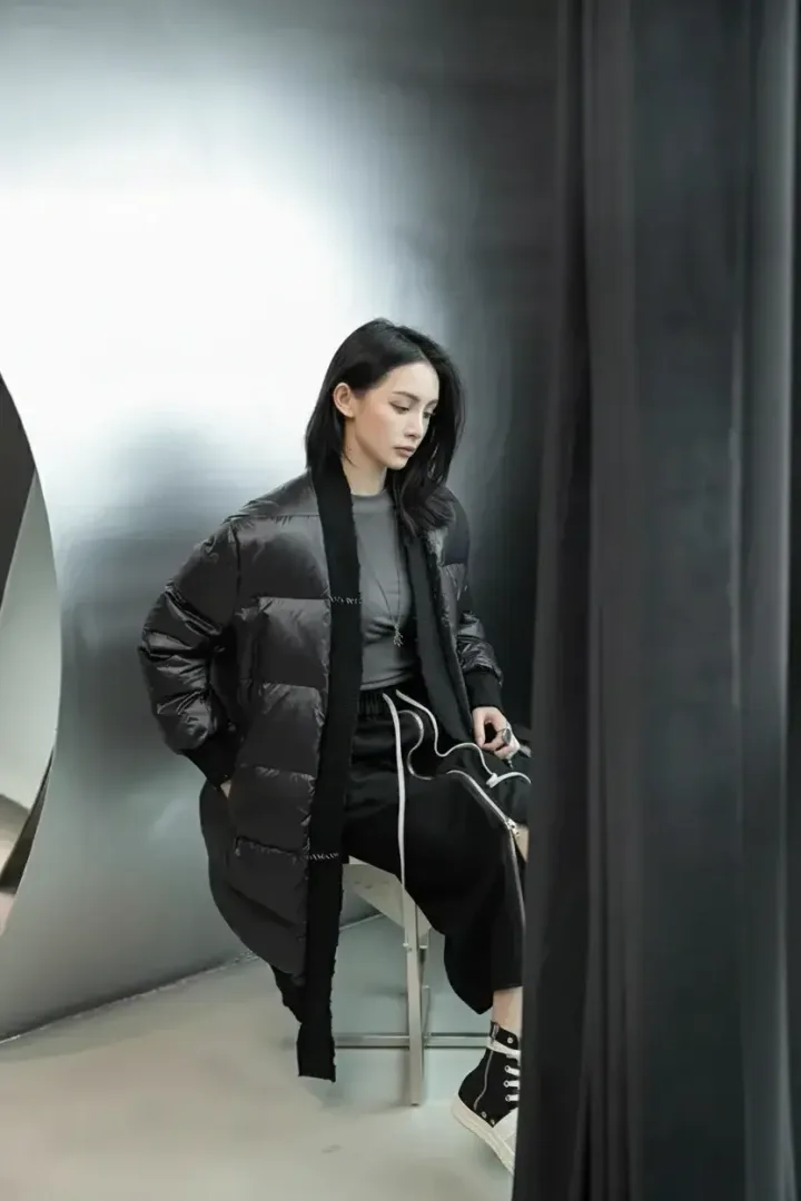 Женский длинный пуховик «UPER»