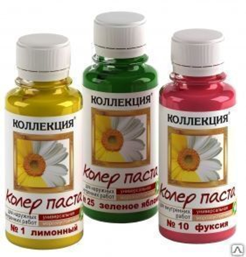 Паста КОЛЛЕКЦИЯ 0,1л  № 1 лимонный (И)