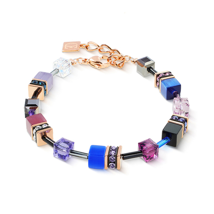 Браслет Coeur de Lion Purple-Blue 2838/30-0807