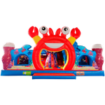 Коммерческий надувной батут «Крабиссимо» 11*9*7 м