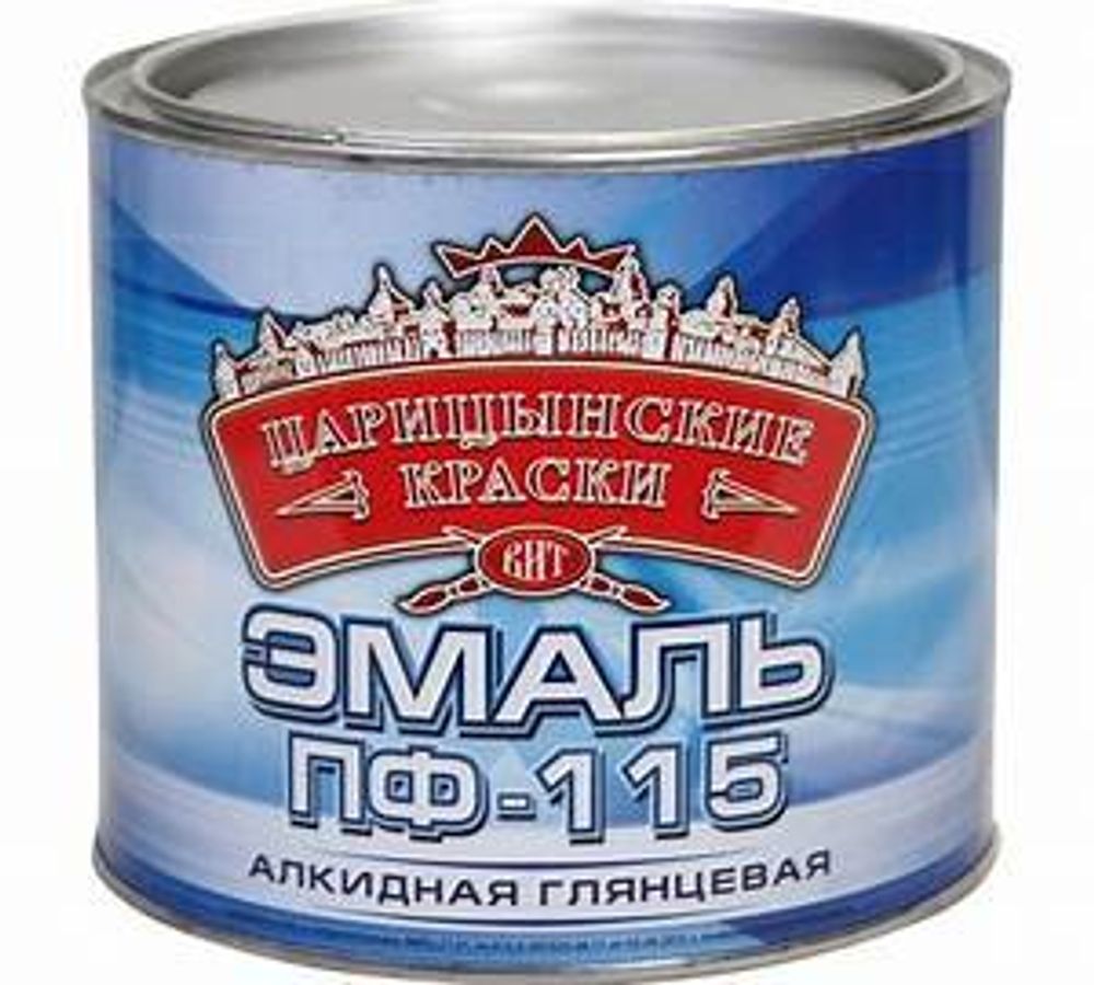 Эмаль ПФ-115 1,9кг Царицынские краски черная