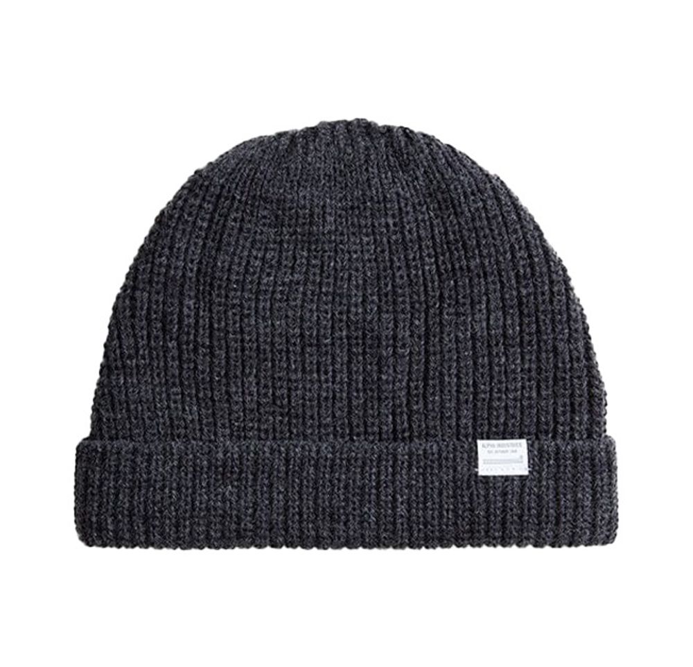 Шапка Essential Watch Cap Dark Charcoal Heather (Темно-Серая) Шапка Essential Watch Cap Dark Charcoal Heather (Темно-Серая)