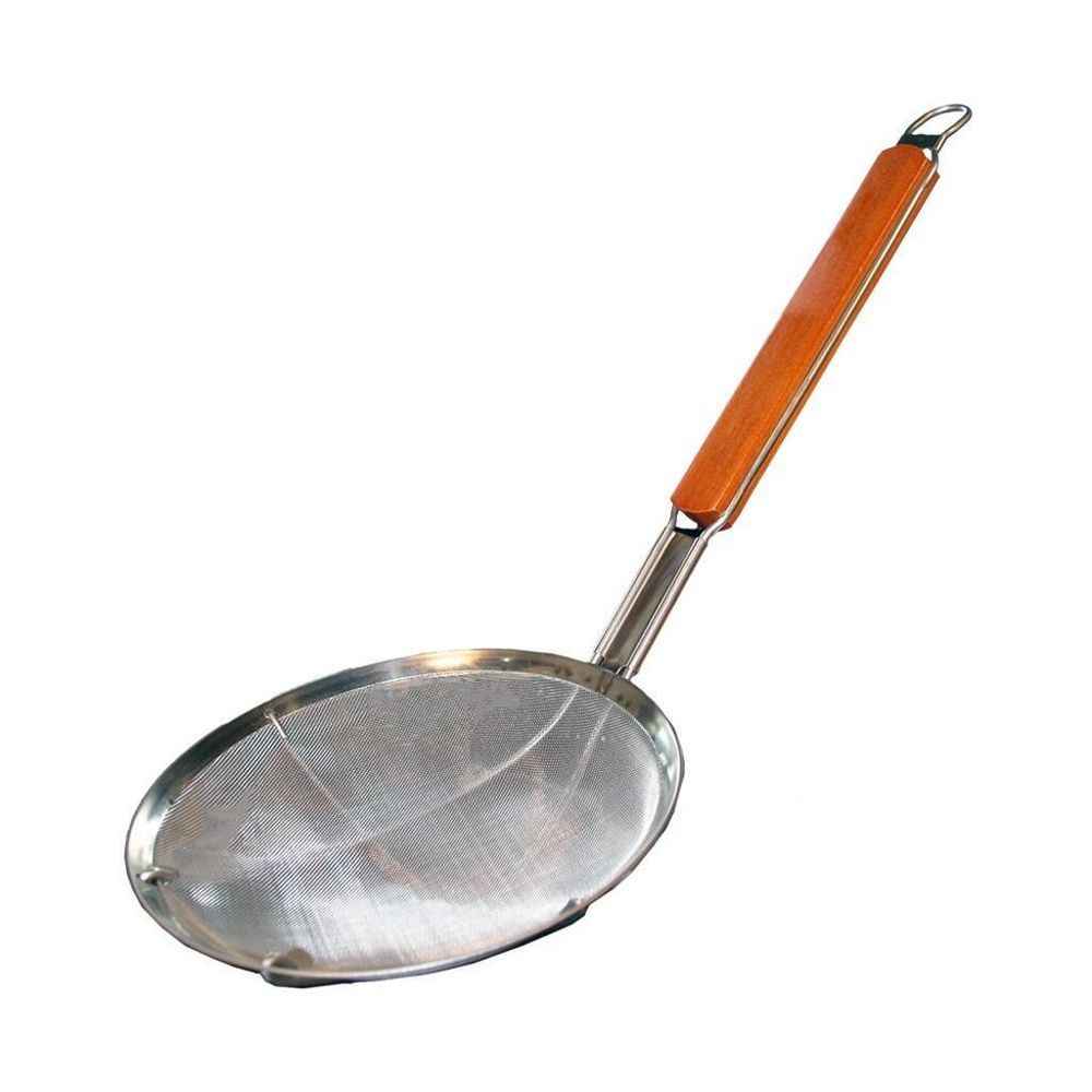 Шумовка d 20 см сетчатая с деревянной ручкой l 49 см P.L. Proff Cuisine