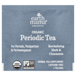 Earth Mama, Organics, органический периодический чай, восстанавливающие травы и корица, без кофеина, 16 чайных пакетиков, 35 г (1,23 унции)