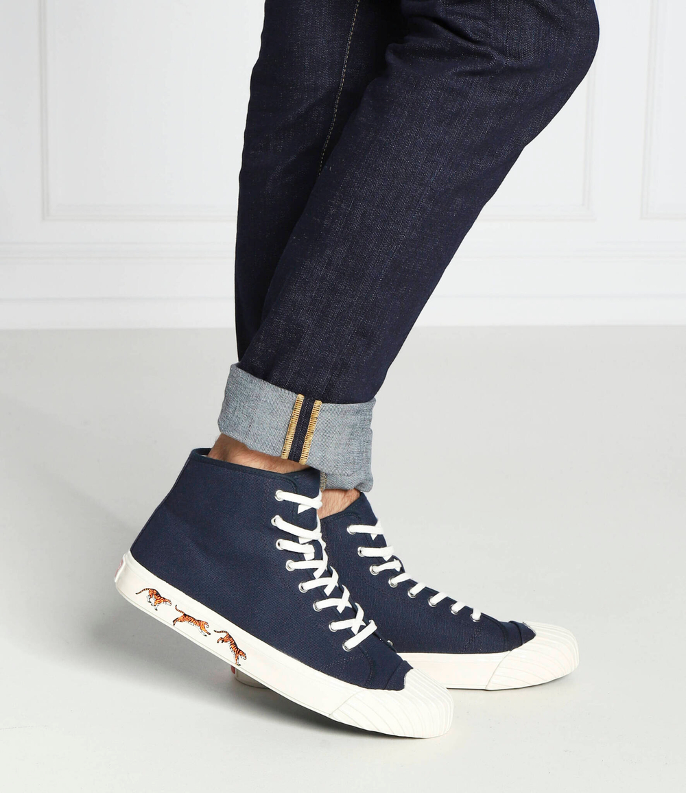 Кроссовки Kenzo - темно-синий(FC65SN020F50)