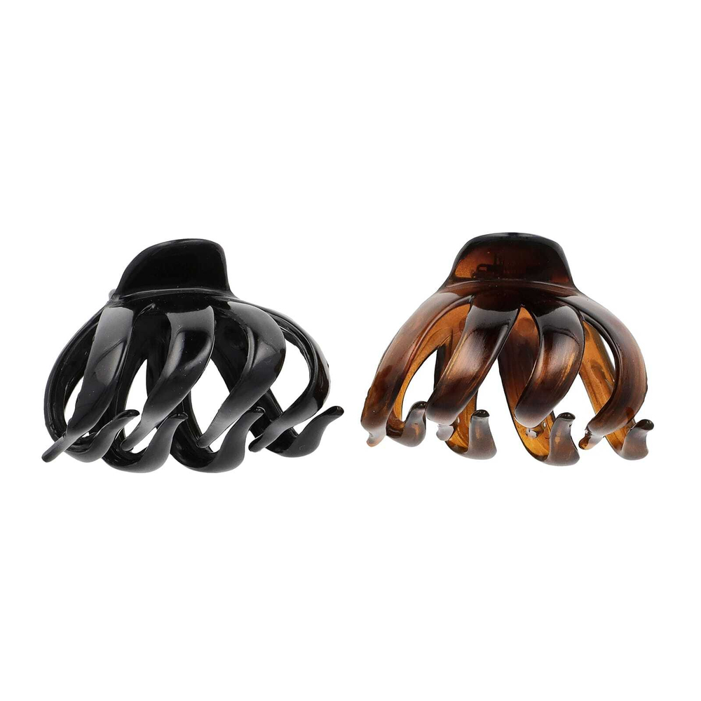 Scunci, No Slip Grip, захваты для губ, осьминог, 2 шт.