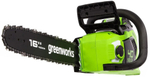Пила цепная аккумуляторная GREENWORKS GD40CS18K4 40V, бесщеточная 2005807UB