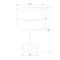 Настольная лампа TK Lighting 5472 Hilton Silver