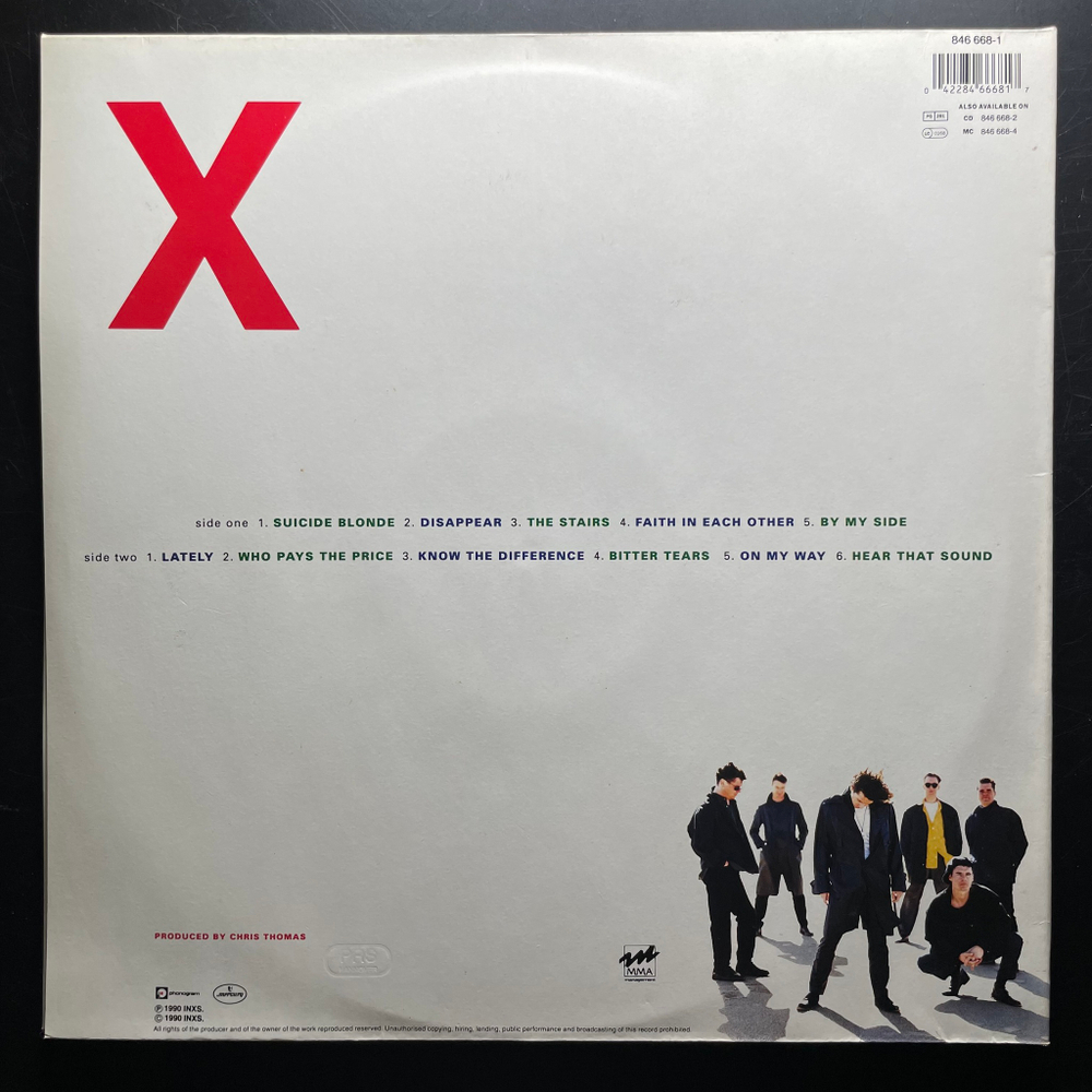INXS ‎– X (Голландия 1990г.)