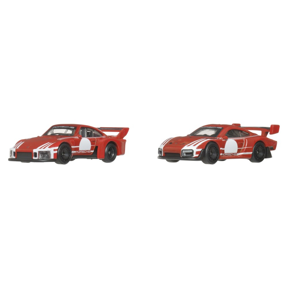 Hot Wheels Premium Car Culture - Два металлических автомобиля Porsche 935 1:64 2-пак JHW51