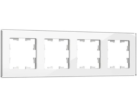 Рамка четверная  IEK BR-M42-G-K01