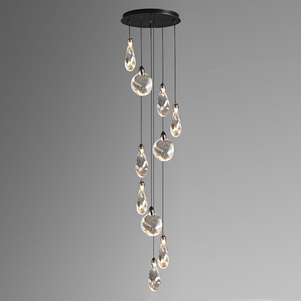 Подвесной светильник MT9176-10H pearl black