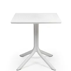 Пластиковый стол Clip 70х70 см белый
