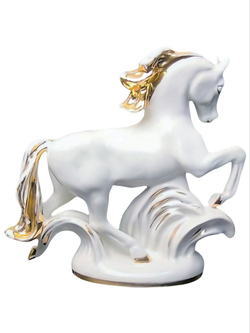 Фарфоровая статуэтка "Конь-огонь" ЛФЗ