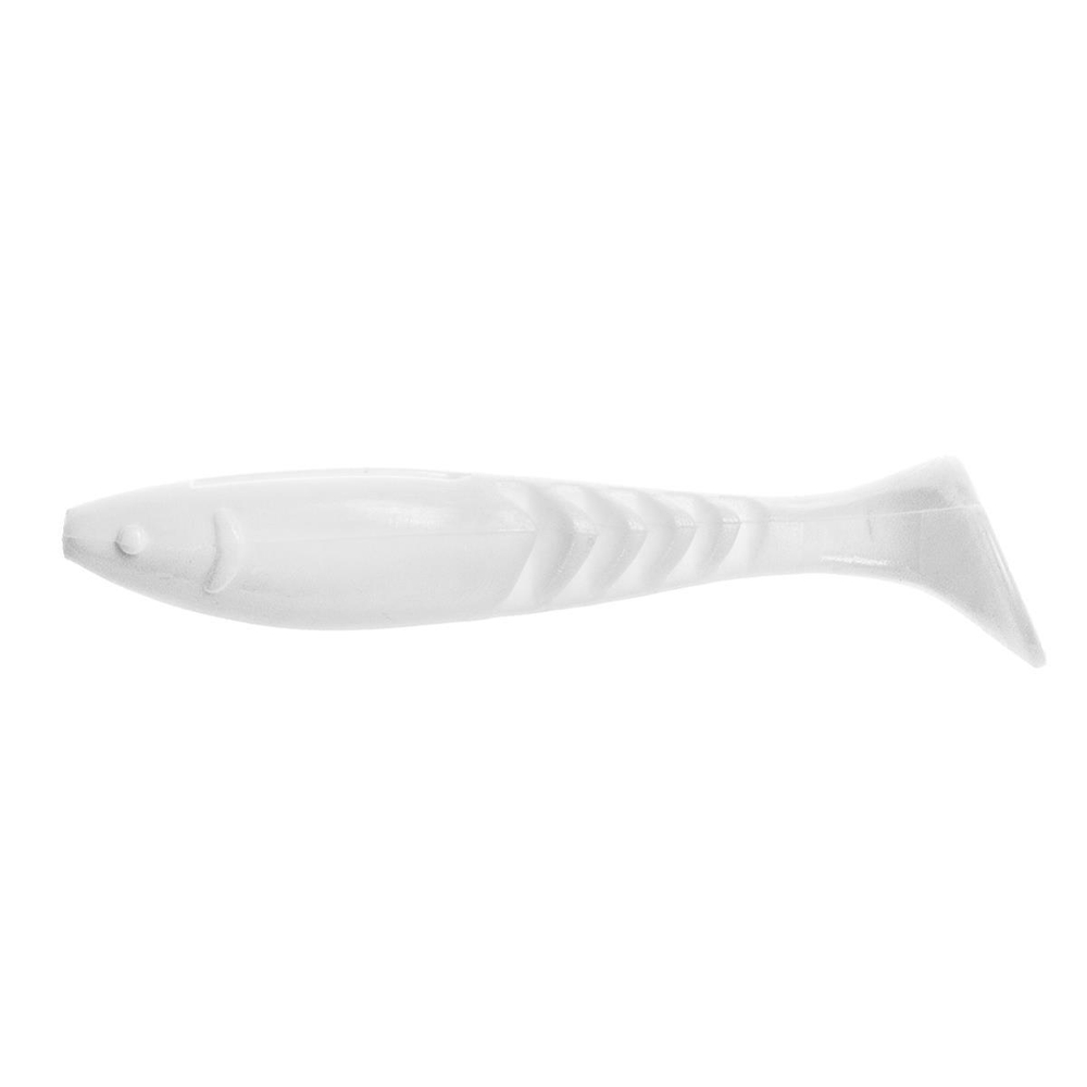 Виброхвост несъедоб. Slash 2,64"/6,7 см White 100шт. (HS-19-001-N) Helios