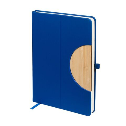 Ежедневник недат. А5 136л., тв.пер., иск.кожа "Bosforo. Ярко-синий" ляссе