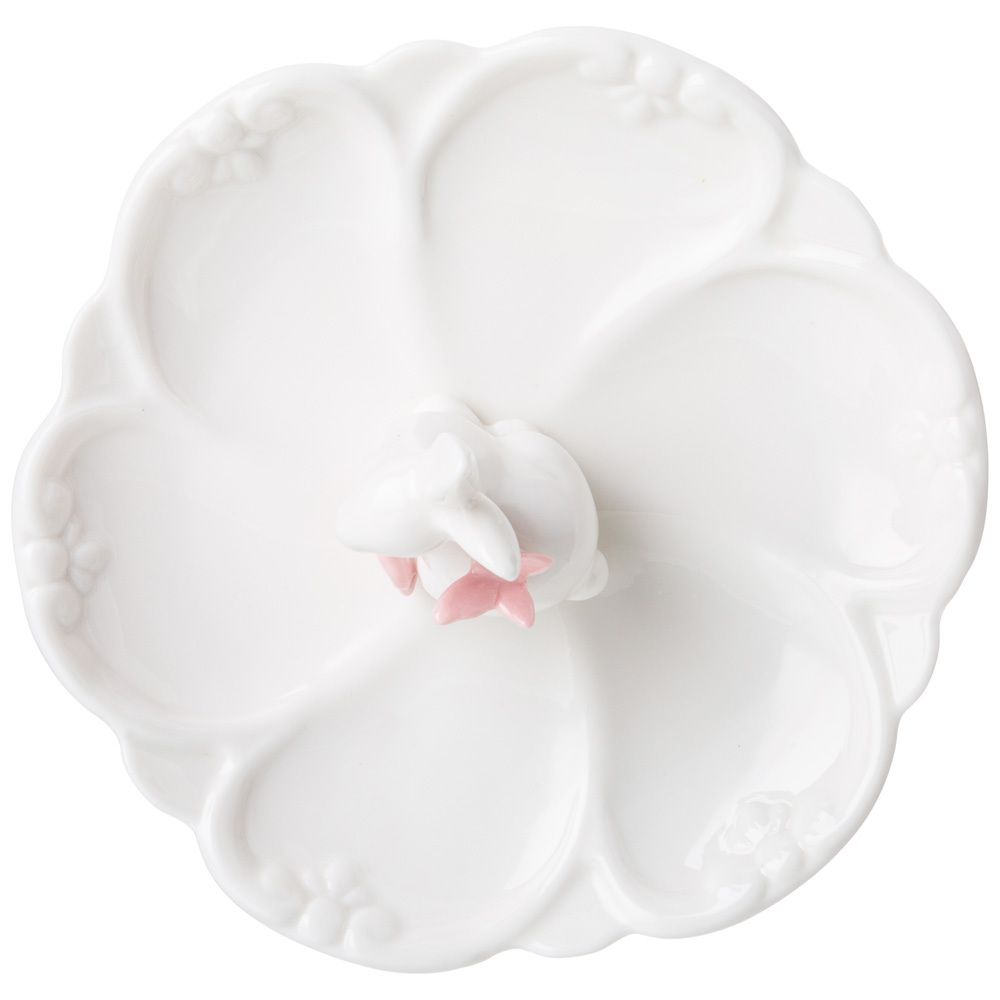 ПОДСТАВКА ДЕКОРАТИВНАЯ ДЛЯ МЕЛОЧЕЙ "ЗАЙЧИК" 15Х15Х7,5 СМ