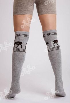 Гольфы из монгольской шерсти