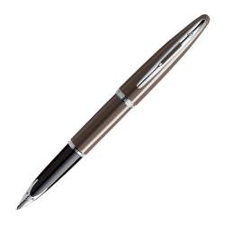 Перьевая ручка Waterman Carene Frosty Brown ST S0839700 цвет коричневый и палладиевое покрытие в подарочной упаковке