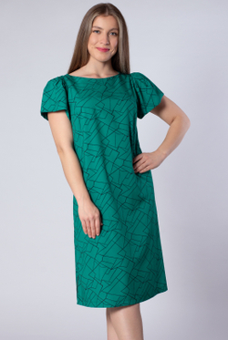Платье женское 2572ЛПБ, графика #176Гри052572ЛПБ