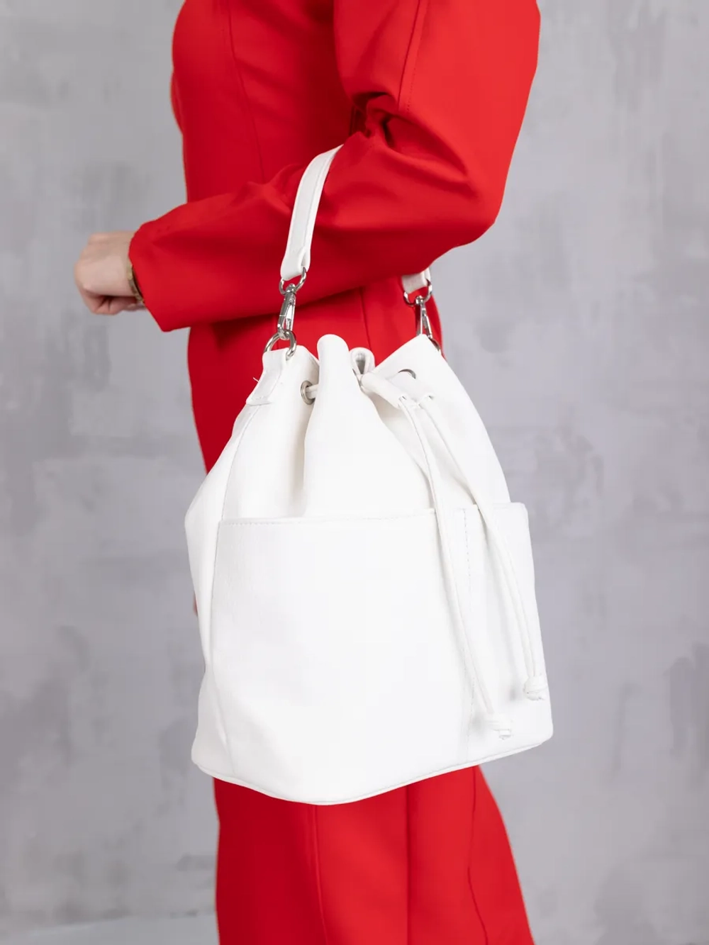 сумка через плечо тоут средняя мешок