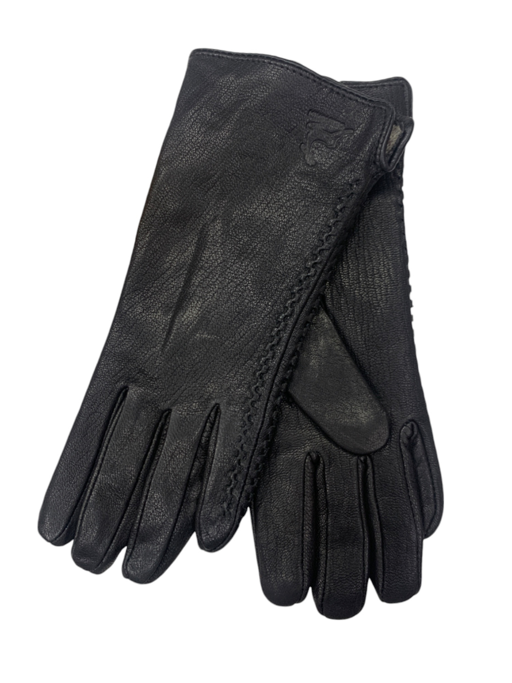 Перчатки. Женские. Материал верха: Кожаные. Кожа оленя. Подклад: Трикотаж-шерсть.5 шт в упаковке.