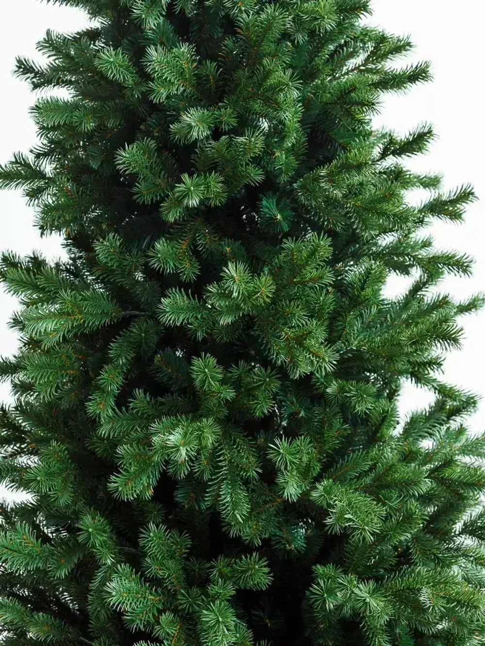 Искусственная узкая елка «Леман» (Литая+пвх) 210 см / 2,1 м