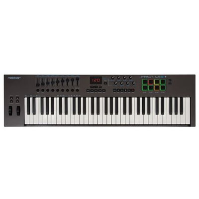 Usb Midi Клавиатура, 61 Клавиша, Совместимо С Mac/ Pc/ Ipad/ По Bitwig 8-Tra Nektar Impact Lx 61+