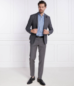 Рубашка Emanuel Berg - голубой(ML-Marseille MFJ4)