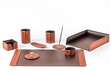 Набор руководителя URBAN арт. 1644295804 TAN/шоколад RLF 9 предметов