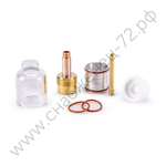 Набор GLASSY №4 17,0мм FOXWELD (TIG 17/18/26) д. 2,4 мм вольфрам