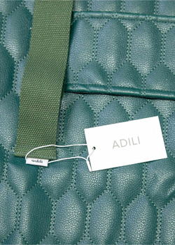 Жайнамаз зеленый (принт 214-01) размер 67х110 Adili