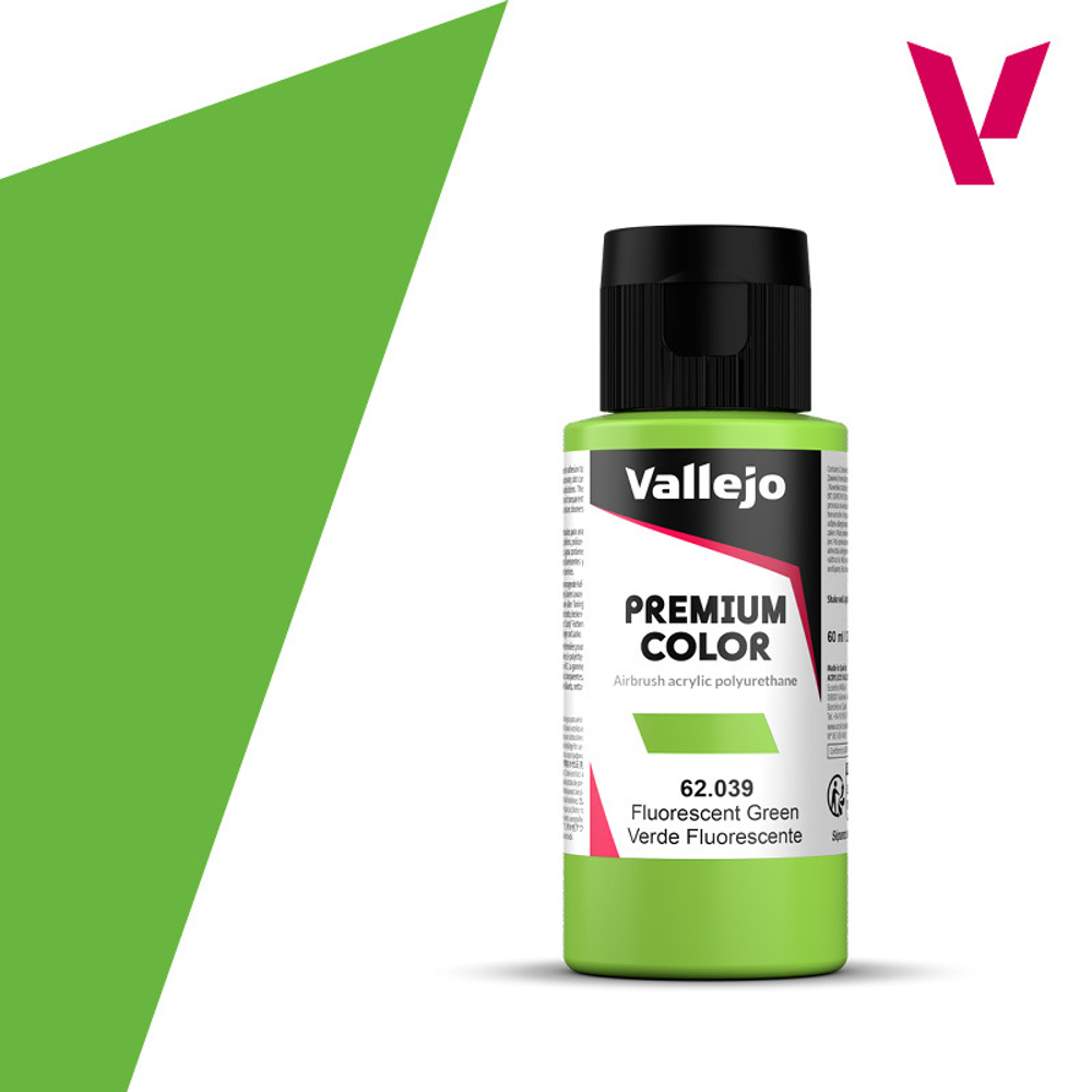 Premium color 60ml - Fluorescent Green