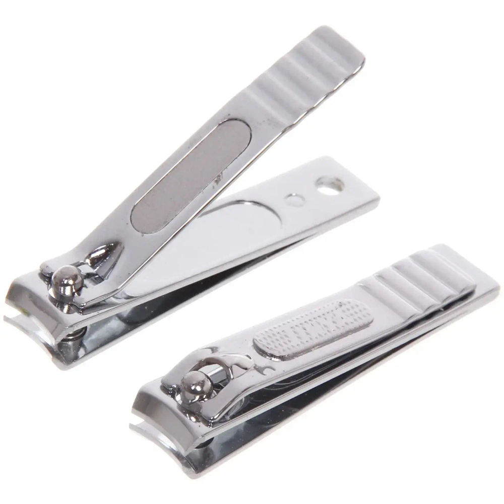 Кусачки для ногтей «Manicure set», цвет металл 6см (стикер на минивложение)