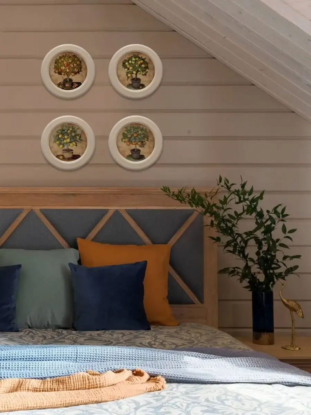 Картина на стену интерьерная на холсте 27 см