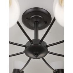 Люстра Rivoli Aemilia 9185-308 8хЕ27 60 Вт модерн | Лайт