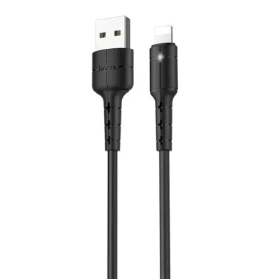 Кабель Hoco X30 (USB) на (Lightning) 120см (черный)