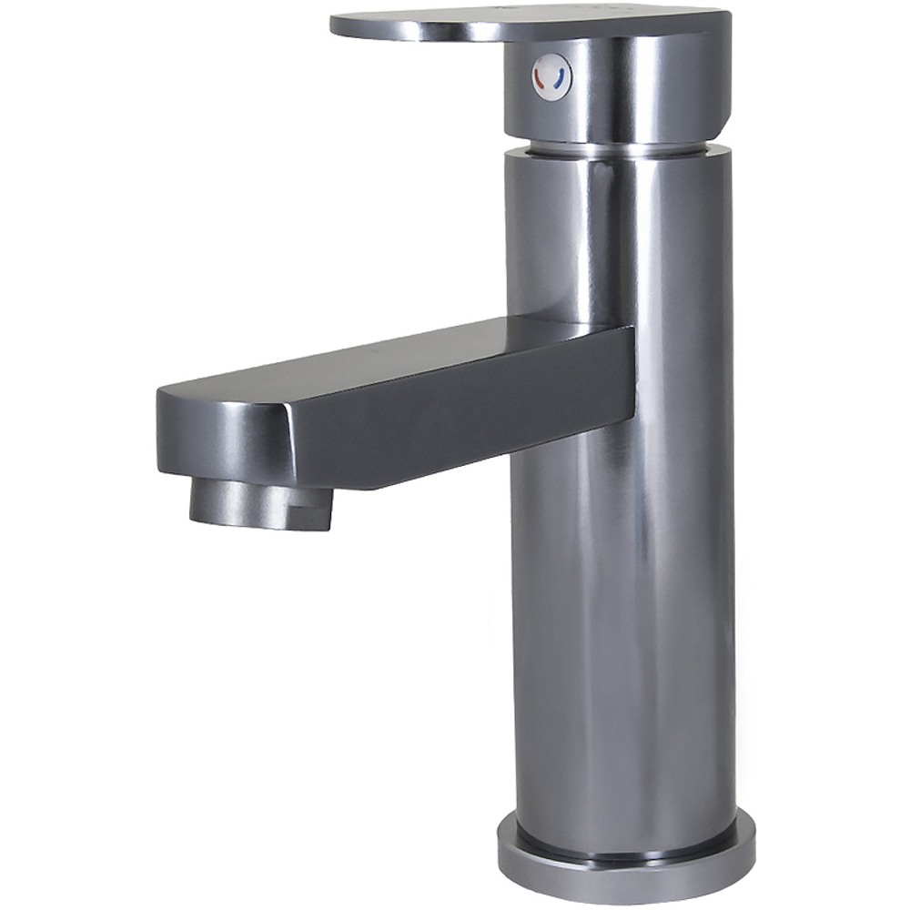 СМЕСИТЕЛЬ EKKO ДЛЯ РАКОВИНЫ E1081-21 ТЕМНО-СЕРЫЙ