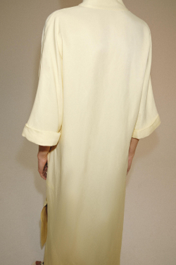 ZARA ПЛАТЬЕ МИДИ — ZW COLLECTION, ЖЕЛТЫЙ