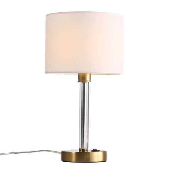 SL1404.304.01 Светильник настольный ST-Luce Латунь/Прозрачный E14*1 40W VERITAS