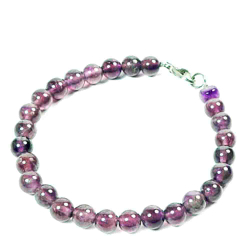 Браслет "Келли 6" аметист светлый