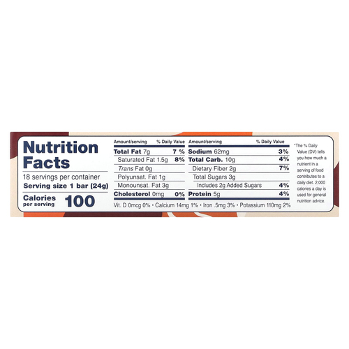 Zing Bars, мини-батончики на растительной основе, темный шоколад с арахисовой пастой в арахисовой пасте, 18 батончиков по 24 г (0,84 унции)