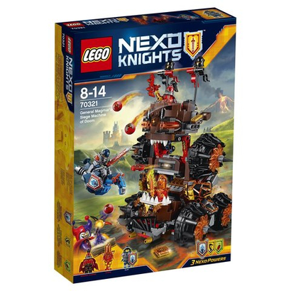 LEGO Nexo Knights: Роковое наступление генерала Магмара 70321