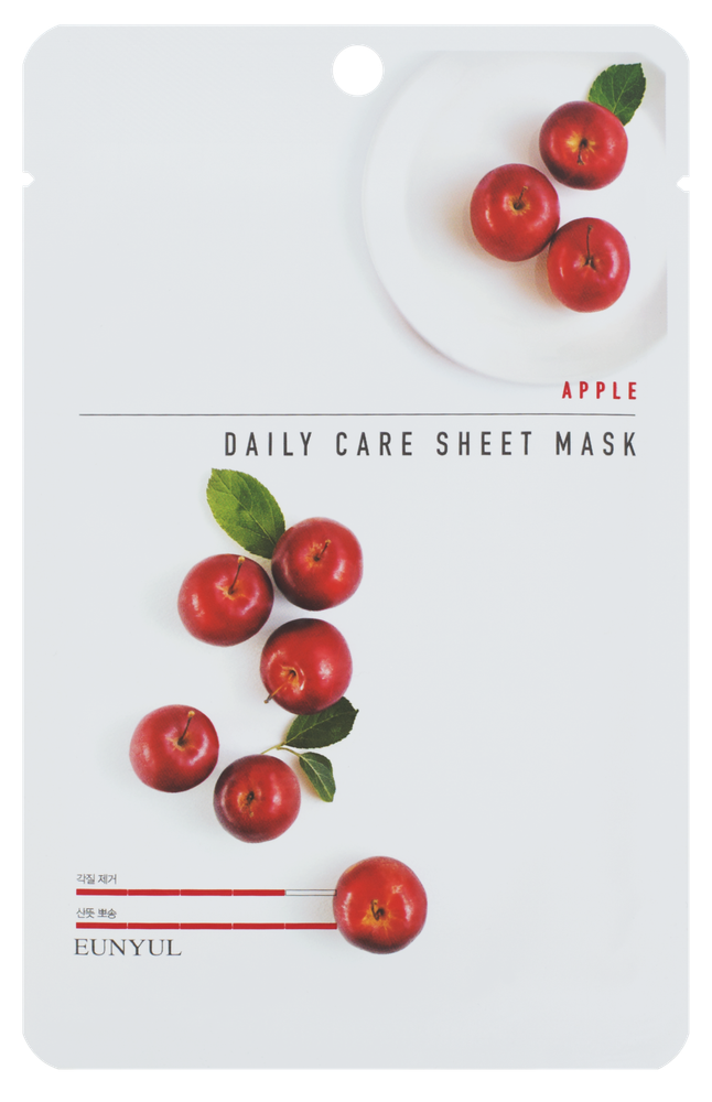 Тканевая маска с экстрактом яблока EUNYUL Apple Daily Care Sheet Mask